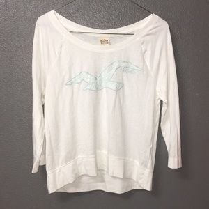 Hollister Cropped Mid-Sleeve